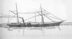 Parowiec śrubowy Borussia z 1854 roku