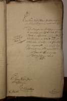Pruski paszport Jana Orlycha Szanieckiego z 1833 roku notatka na odwrocie